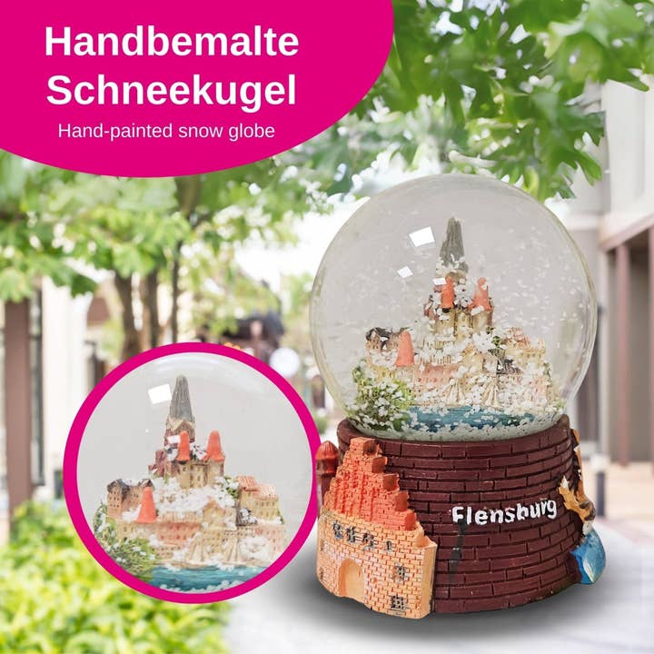 Schneekugelhaus - Wholesale Snow Globe - Souvenir Snow Globe Flensburg1