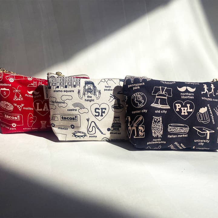 Maptote - Wholesale Pouch - Women's - Colorado Zipped Pouch2