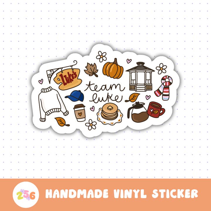 Adesivo Team Luke per la vendita all'ingrosso da parte di 256 Craft Co