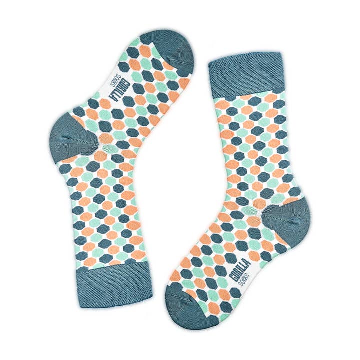 Gorilla Socks - Wholesale Socks - Unisex - 70'S TURTLE0