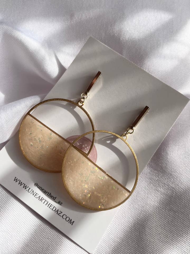 Opal Hoops for wholesale by Unearthed by Kathryn Peña