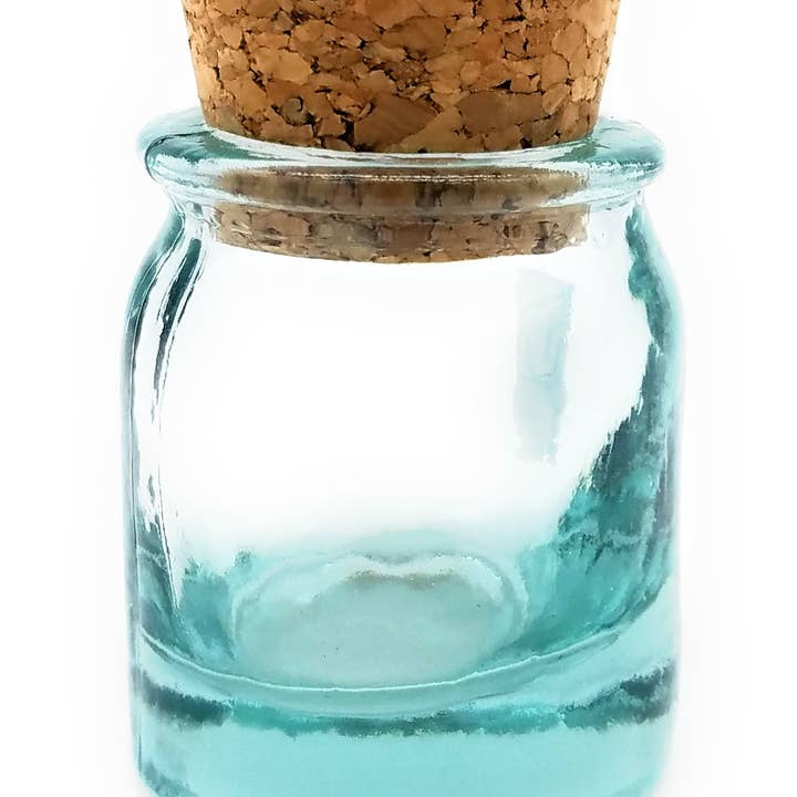 Kitchen Supply Wholesale – wholesale Jar – Green Glass Bottle with Cork Stopper, Multi-Pack