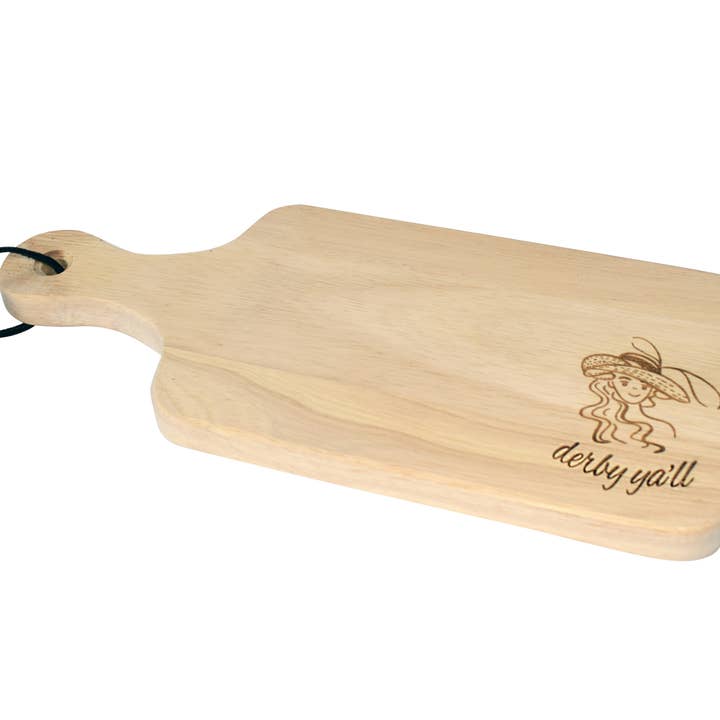 Derby Yall Cheese Board for wholesale by Layne Wilson