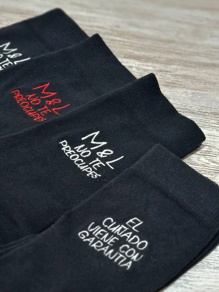 Personliga Broderade Strumpor för wholesale av Staller