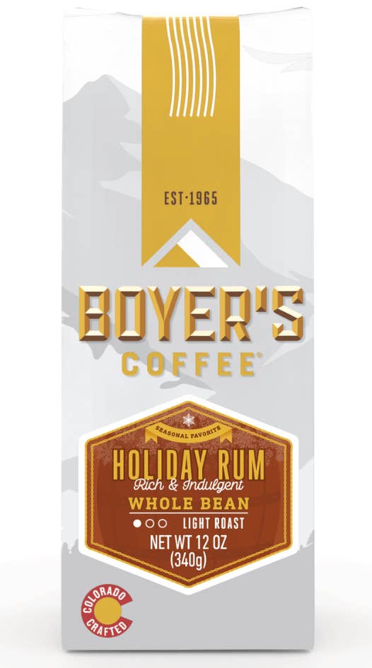 Boyer's Coffee - Wholesale Ground Coffee - NEW! Holiday Rum Coffee