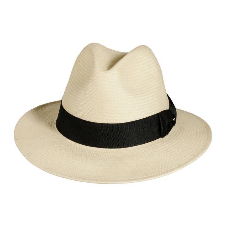Avorio Cappello Fedora di Paglia Safari - Stile Havana in vendita all'ingrosso su Faire4