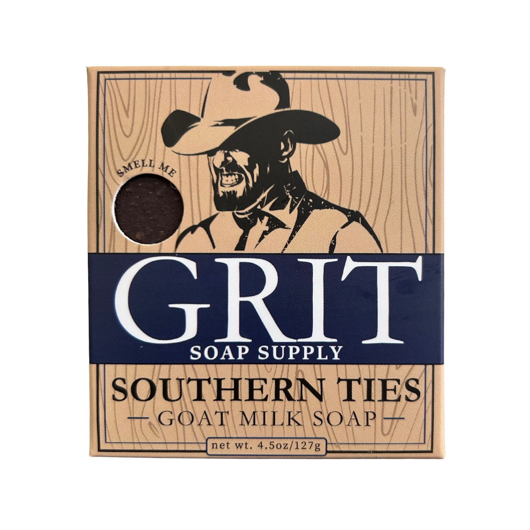 GRIT Soap Supply - Wholesale Bar Soap - Men's - Southern Ties Goat Milk Bar Soap5