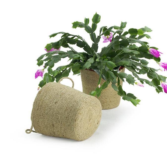 Buhi Imports - Wholesale Plant Pot - 6.5  inch Jute Pot Cover 2