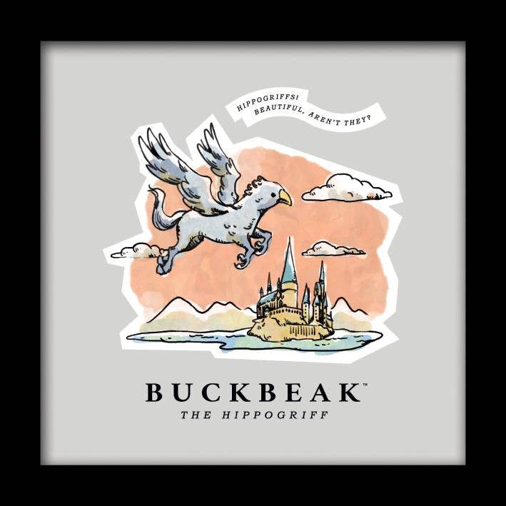 Lámina de pared de Harry Potter (acuarelas de Buckbeak) para venta al por mayor de Pyramid International