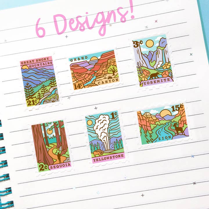 Cinta Washi de Sellos de Parques Nacionales para venta al por mayor de Joy Addict