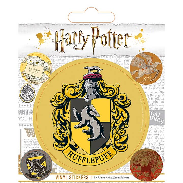Pyramid International - Wholesale Sticker - Harry Potter (Hufflepuff) Stickers