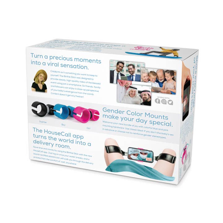 Prank-O - Vente Cadeau amusant/original - Coffret cadeau Prank Birthie Stick2