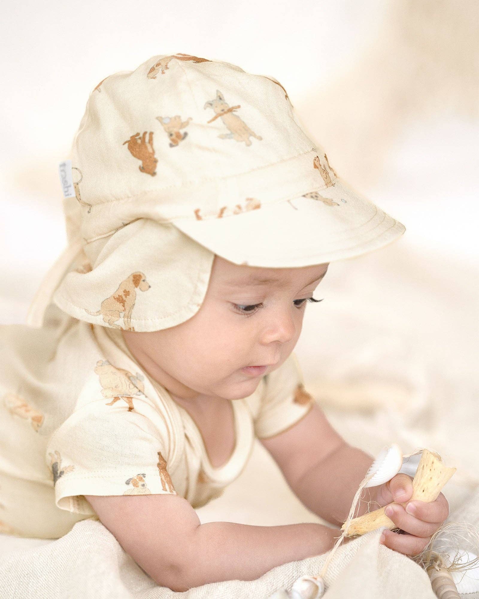 Toshi - Vente Chapeau de soleil – bébé - Casquette à rabat Bambini3
