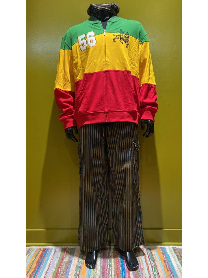 Katmandu Trading Co. – wholesale Jacket – Unisex – Rasta Jacket - Bob Marley Lion Of Judah4