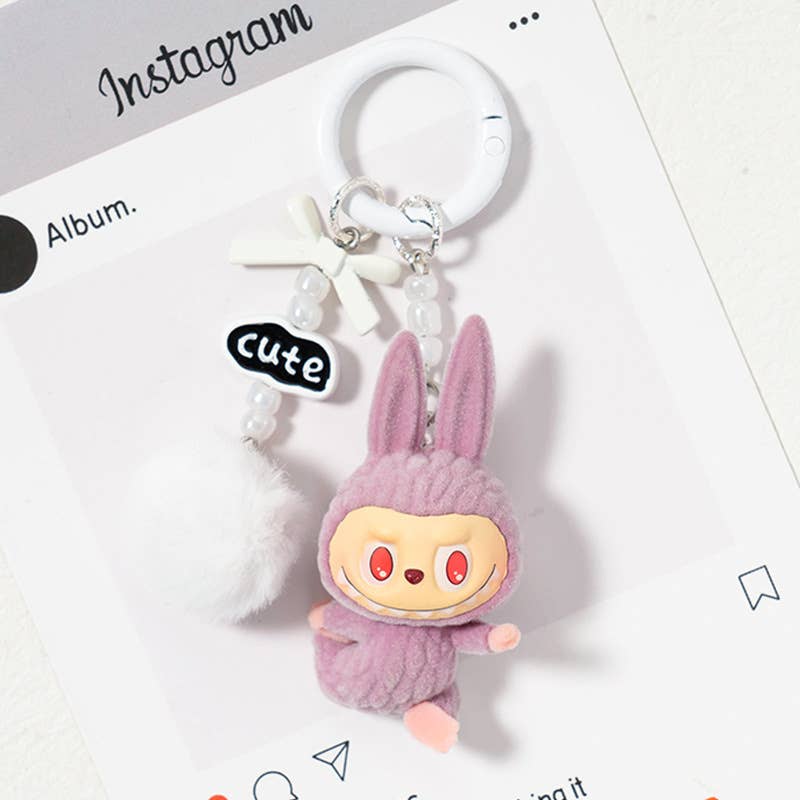 Lilyrosy（Duty free) - Wholesale Keychain - Women's - Mini Yoga Keychain – Cute Figure & Bag Charm 6