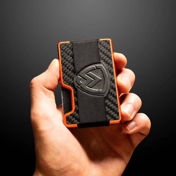 AXWELL - Wholesale Wallet - Men's - Axwell Wallet - Blaze Orange Carbon Fiber9