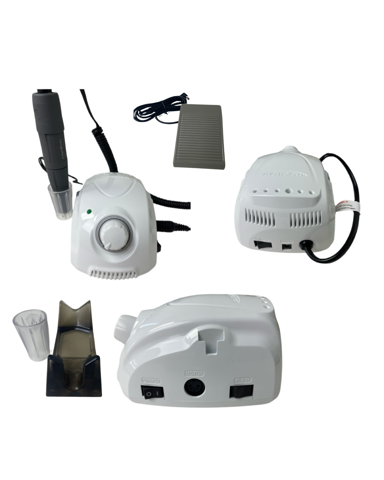 VIAI Beauty - Wholesale Nailcare Set - SAEYANG Marathon Champion 3 Nail Drill Machine. Original, Made in Korea. With Grey Handpiece 35000 PRM for Gel Nails, Gel Extension, Artificial Nails, Acrylic Nails. Manicure Rusa.1