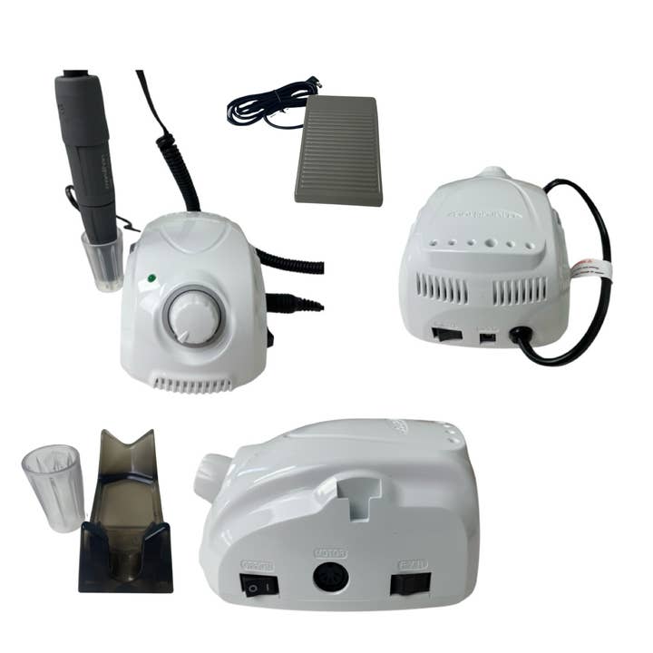 VIAI Beauty - Wholesale Nailcare Set - SAEYANG Marathon Champion 3 Nail Drill Machine. Original, Made in Korea. With Grey Handpiece 35000 PRM for Gel Nails, Gel Extension, Artificial Nails, Acrylic Nails. Manicure Rusa.1