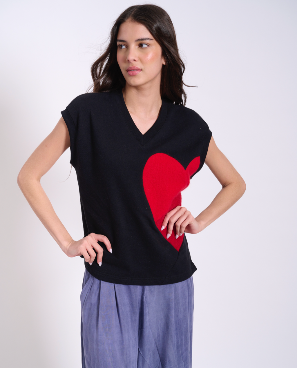 Preloved - Wholesale Sweater Vest - Women's - Abby V-Neck Vest10