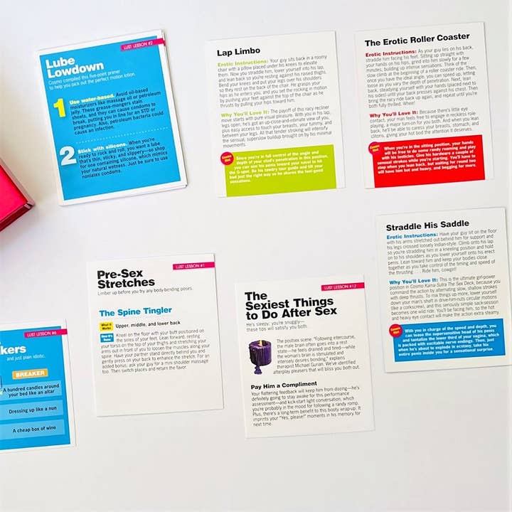 Union Square & Co. - Wholesale Card Game - Cosmo Kama Sutra The Sex Deck: 99 Sex Positions8