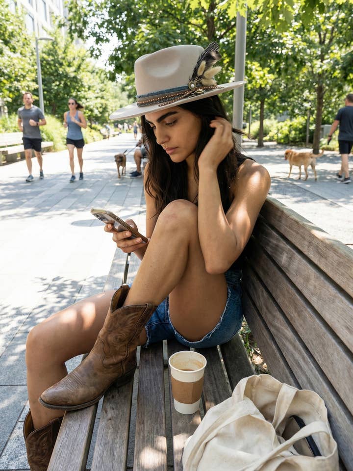 Cappello regolabile in pelle scamosciata personalizzata BLAZE per la vendita all'ingrosso da parte di Sweet Grace