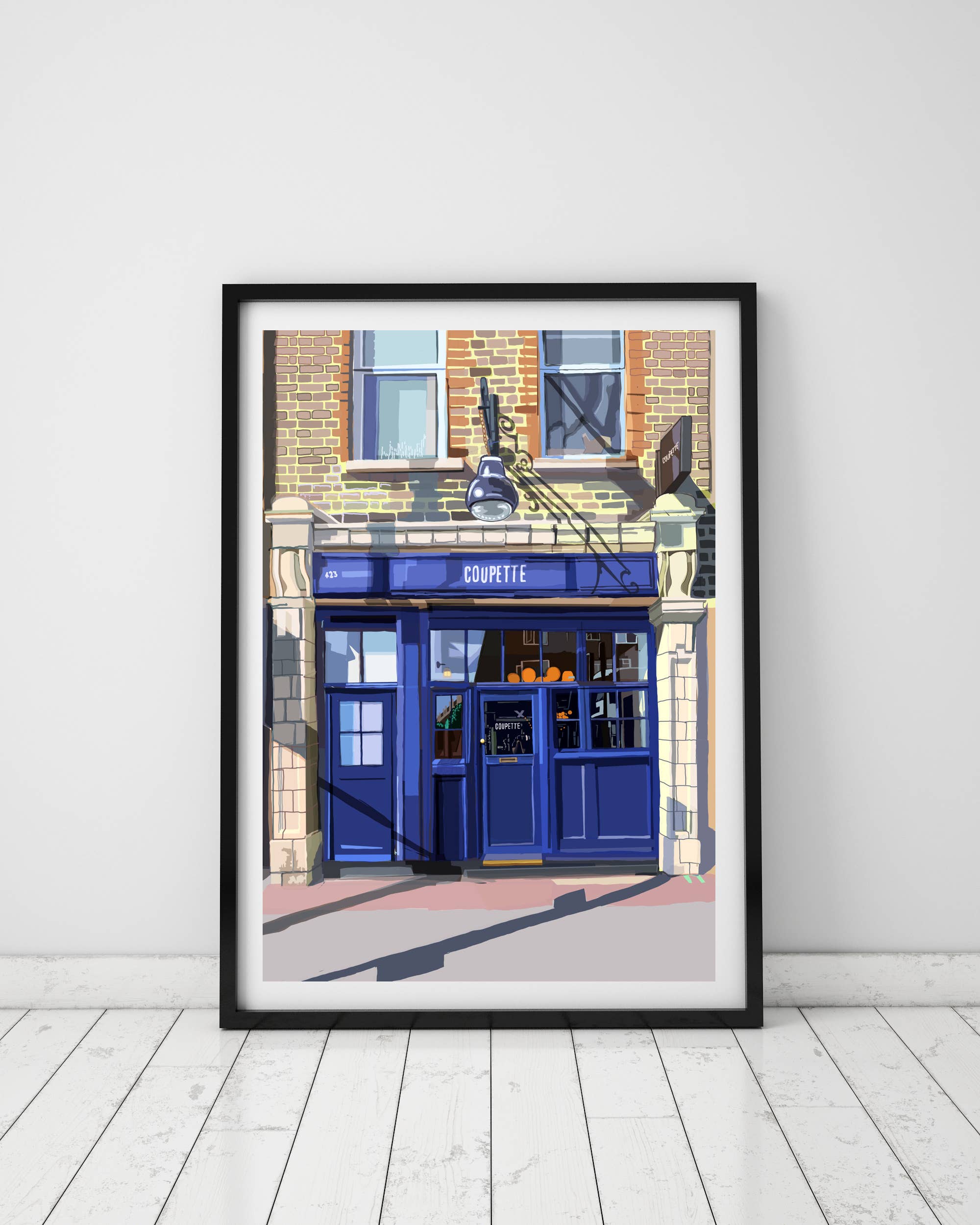 Tomartacus – wholesale Art print – Coupette, Hackney, East London Illustration Art Print0