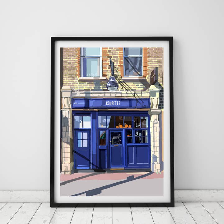 Tomartacus – wholesale Art print – Coupette, Hackney, East London Illustration Art Print