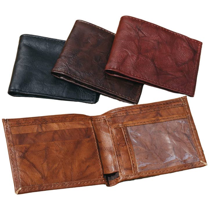 Atitlan Leather - Wholesale Wallet - Men's - Leather Bifold Wallet with ID Window