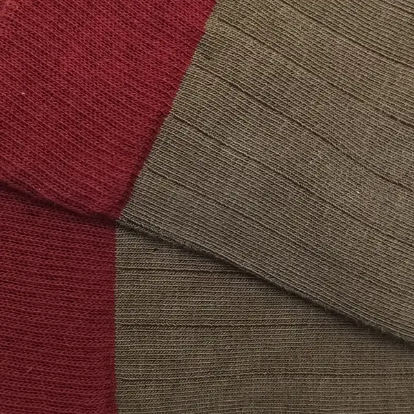 Naja Bordeaux MissCalcetin Low Shaft Ribbed Naja-Bordeaux for wholesale on Faire2