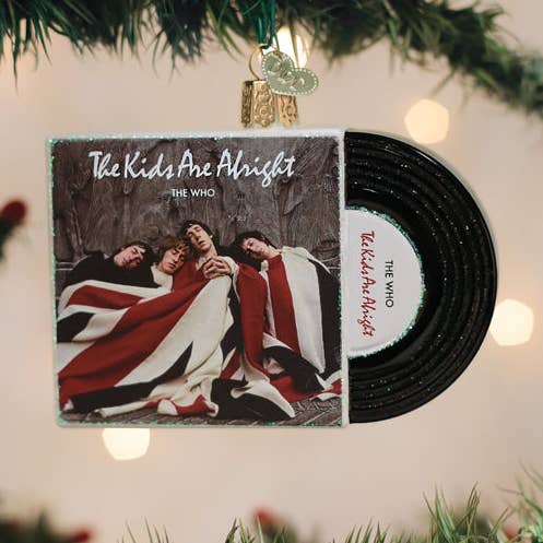 The Kids Are Alright Album Ornament for wholesale by Old World Christmas