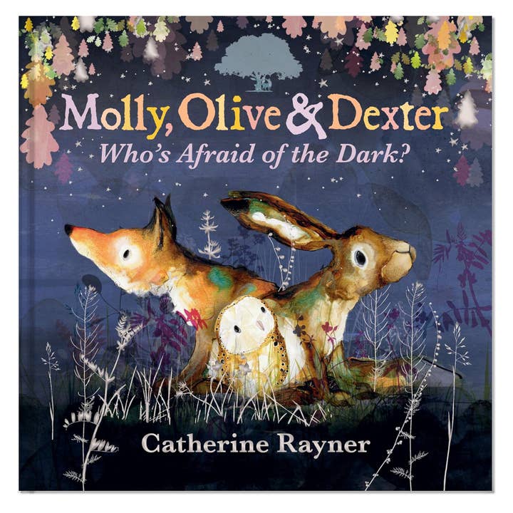 Catherine Rayner Trading Ltd - Wholesale Preschool Book (3-5) - Molly, Olive & Dexter - Who's Afraid of the Dark? (signed)1