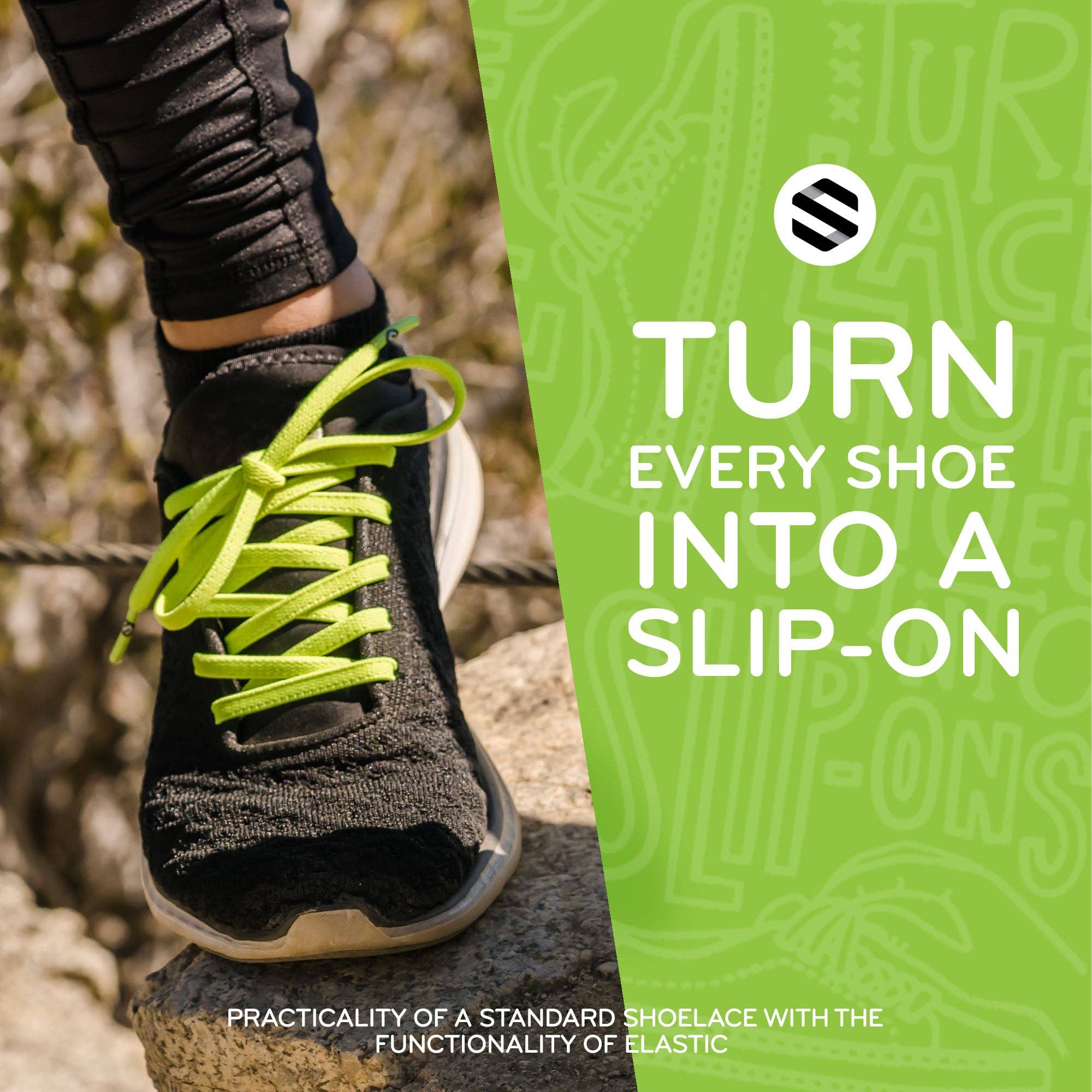 The Original Stretchlace - Vendita all'ingrosso Lacci per scarpe - Unisex - Lacci per scarpe elastici piatti83