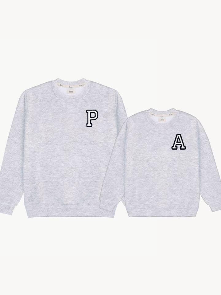 PACK · SWEATS ADULTE + ENFANT | GRIS pour la vente par Anitials