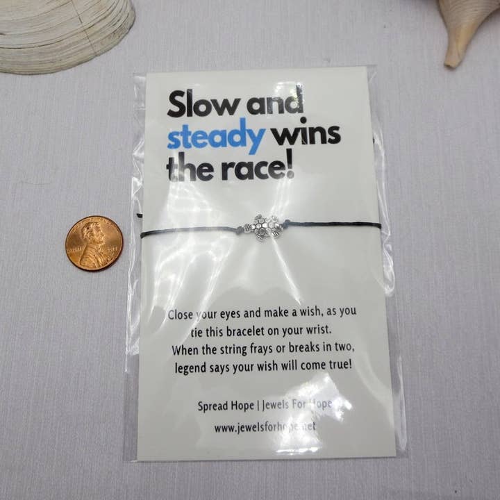 Jewels For Hope - Wholesale Charm/Dangle Bracelet - Turtle Wish Bracelet, Sea Turtle, Small Gift Items4