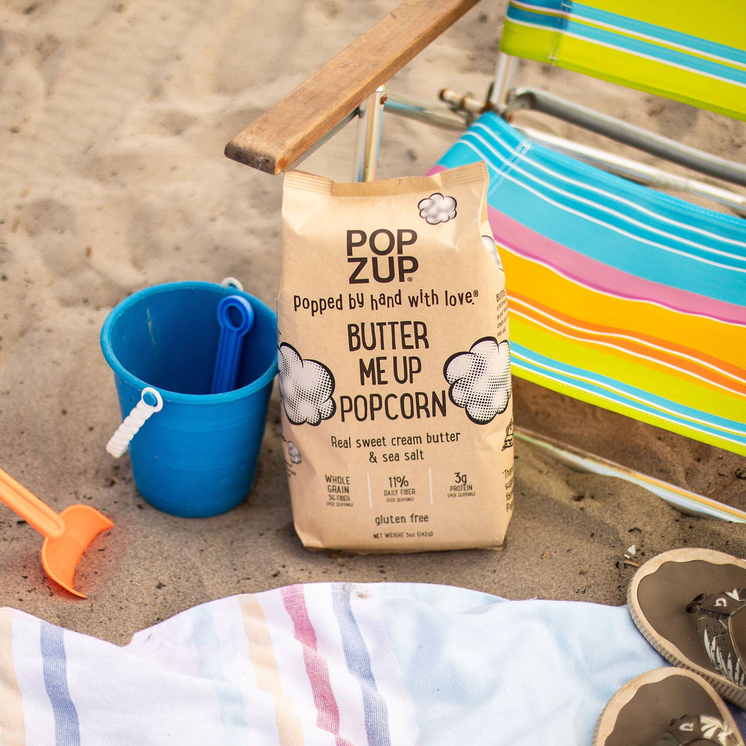 Popzup Popcorn - Vente Pop-corn - Sacs de Popcorn Butter Me Up - Format Familial4