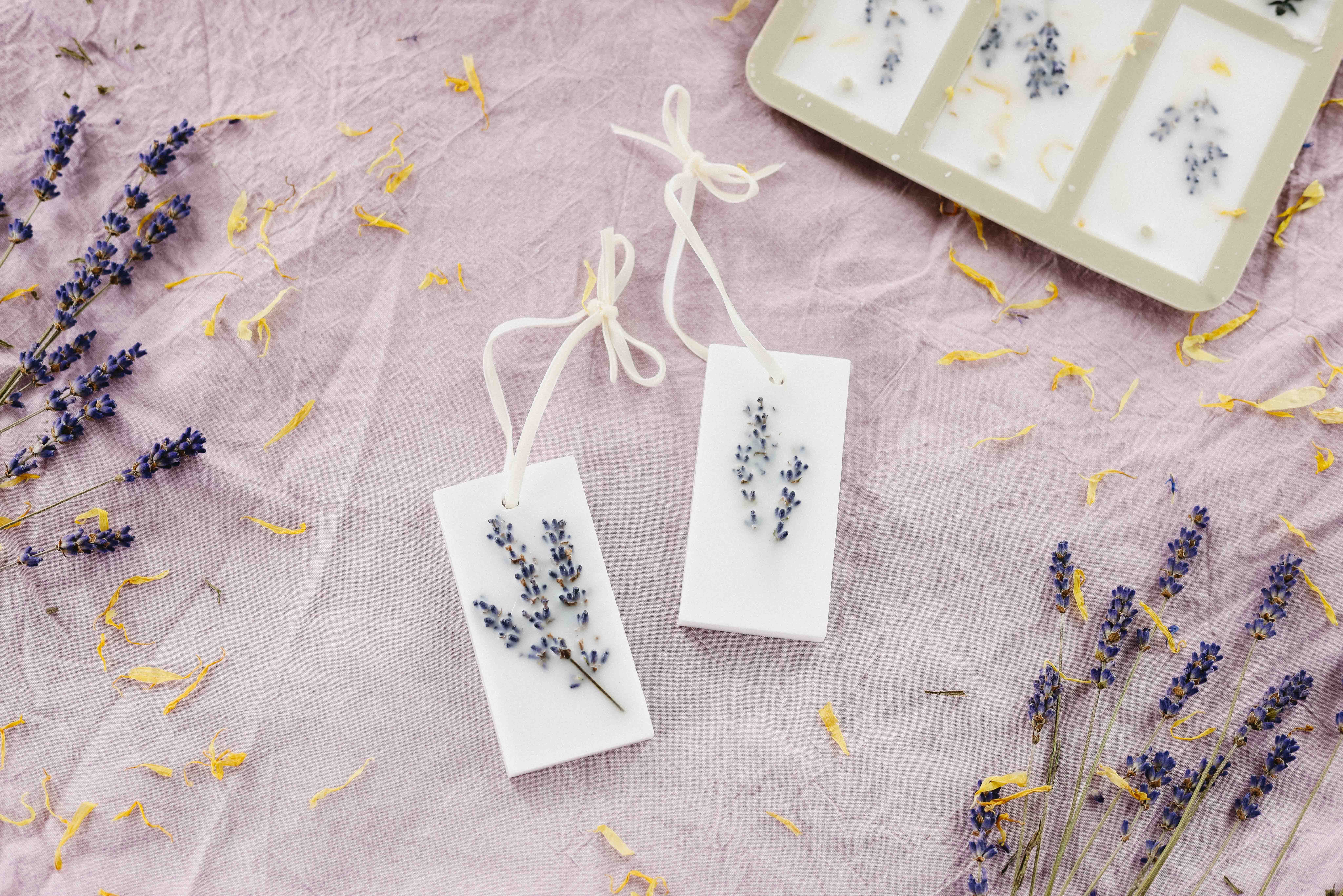 Florissant Collective - Wholesale Sachet - Calendula + Lavender Wax Sachet4