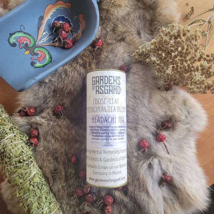 Gardens of Asgard - Wholesale Loose Tea - Headache Tea3