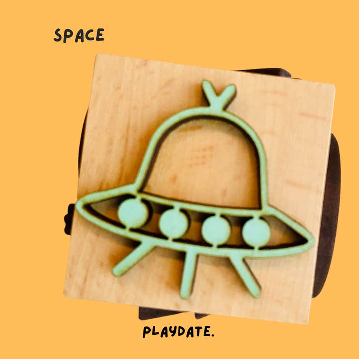 Playdate - Wholesale Wood Toy - Kids - Playdough stampers4