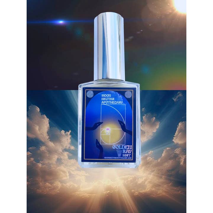 Moon Nectar Apothecary - Wholesale Perfume/Eau de Toilette - The Golden Ray Mist + 24K Gold Essence