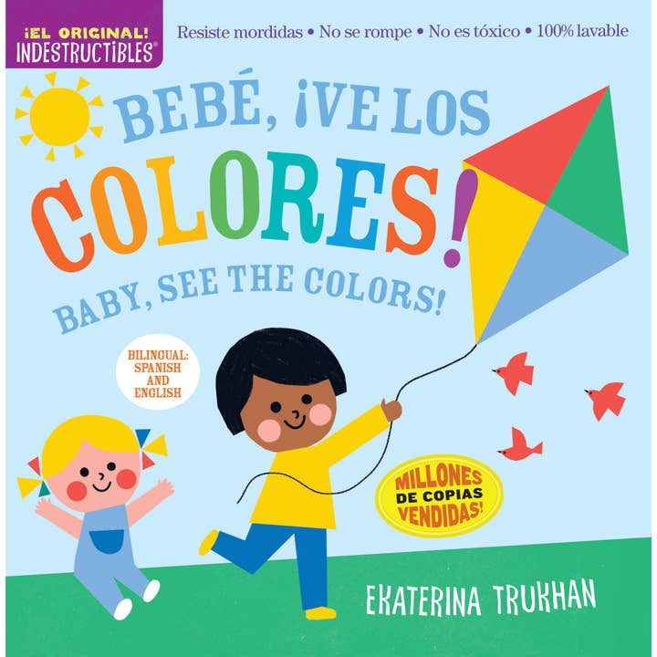 Indestructibles: Bebé, ¡Ve los Colores! for wholesale by Hachette Book Group