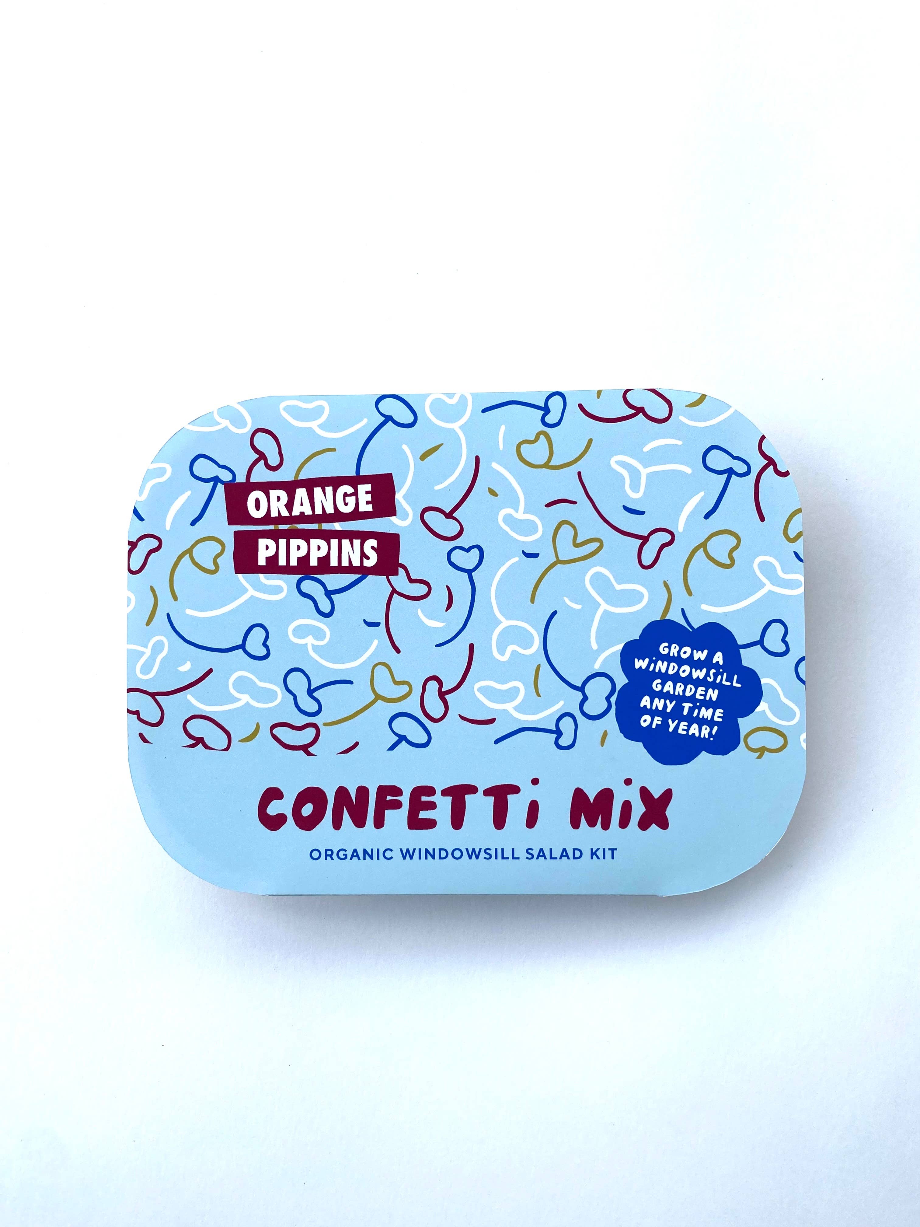 Orange Pippins - Wholesale Plant Seeds - Windowsill Salad Kit: ORGANIC Confetti Salad Mix5