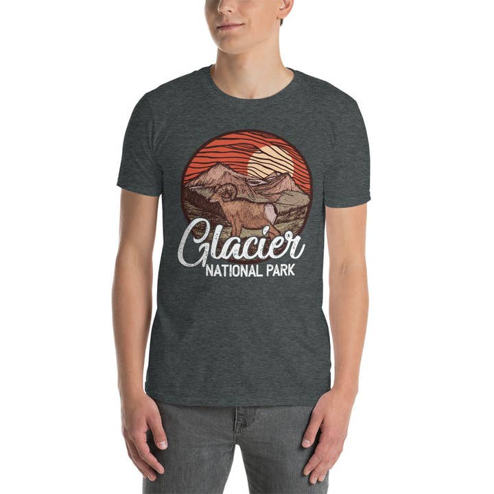 glacier national park T-shirt for wholesale by Plusminusco.com