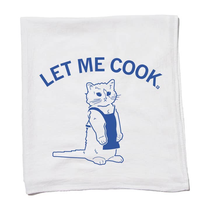 Let Me Cook Kitchen Towel for wholesale by RAYGUN