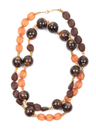 Halskette - Cappuccino-handgefertigt in Italien | Emanuela Salatino für den Großhandel von Emanuela Salatino