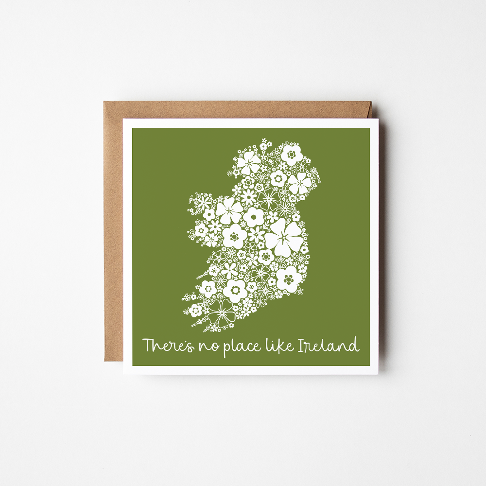 Once upon a Dandelion – wholesale Everyday greeting card – There's no place like Ireland - greeting card - 0