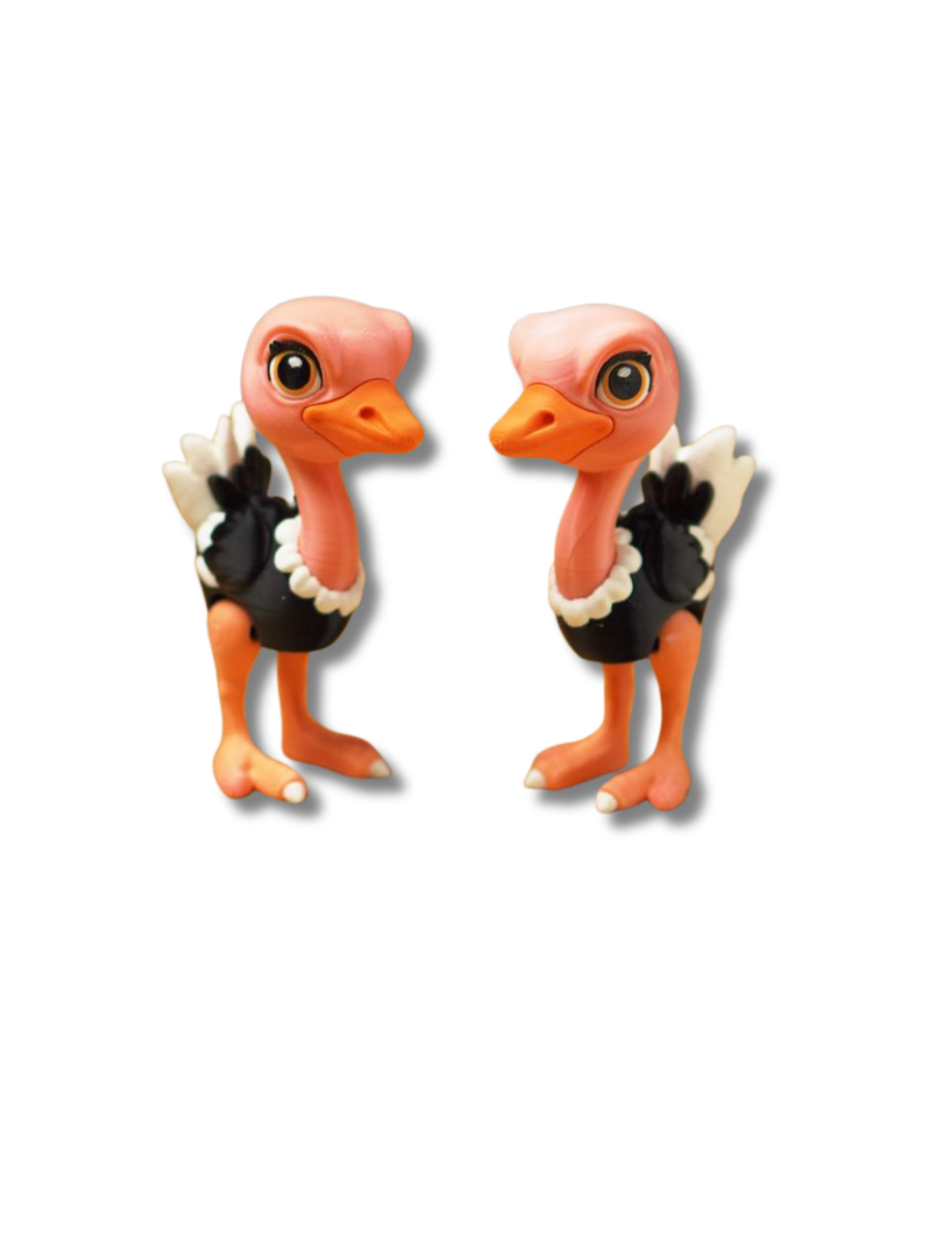 Great American Designs - Wholesale Fidget Toy - Kids - Articulated Ostrich 3D Printed Toy, Fidget Toy1