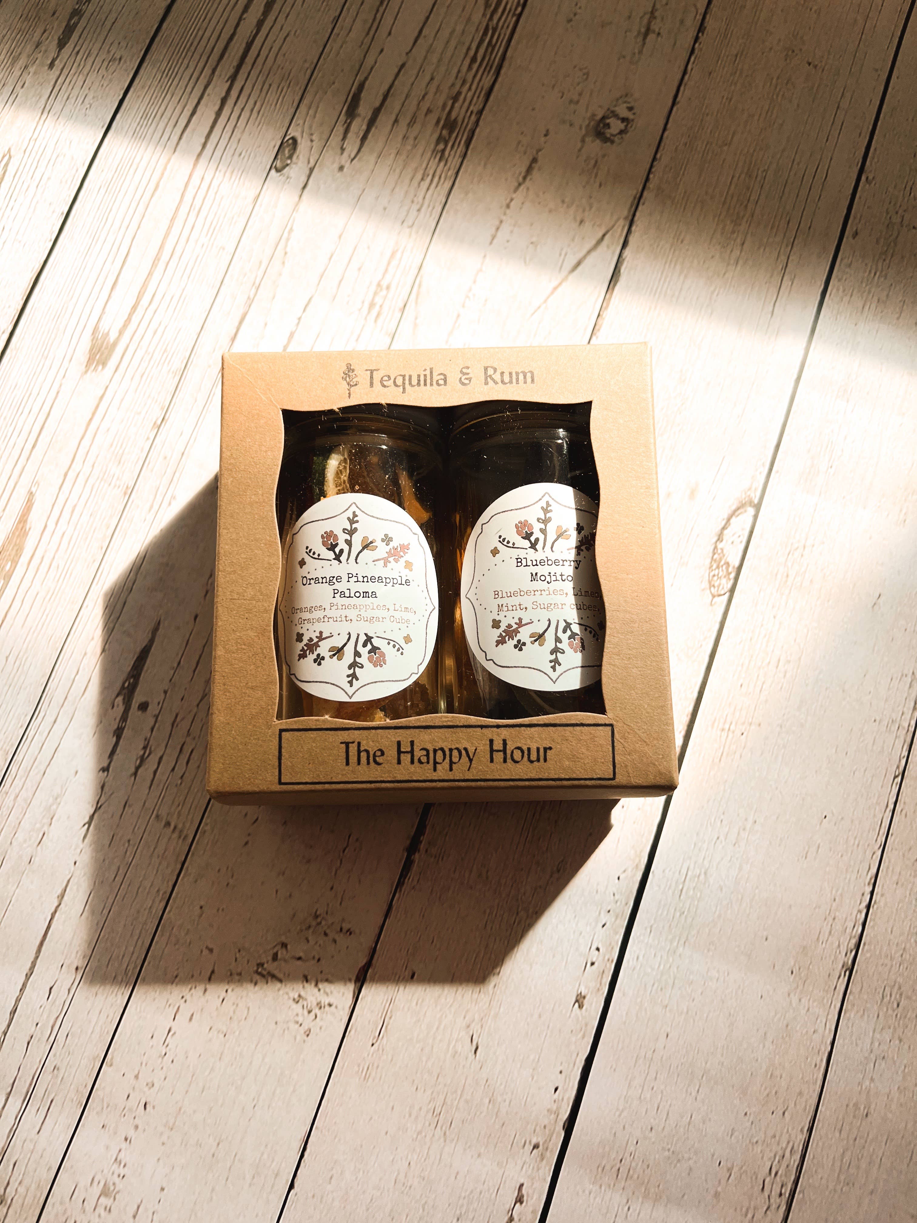 Hunt and Gather Dry Foods - Wholesale DIY Drink Kit - The Happy Hour Tequila & Rum3