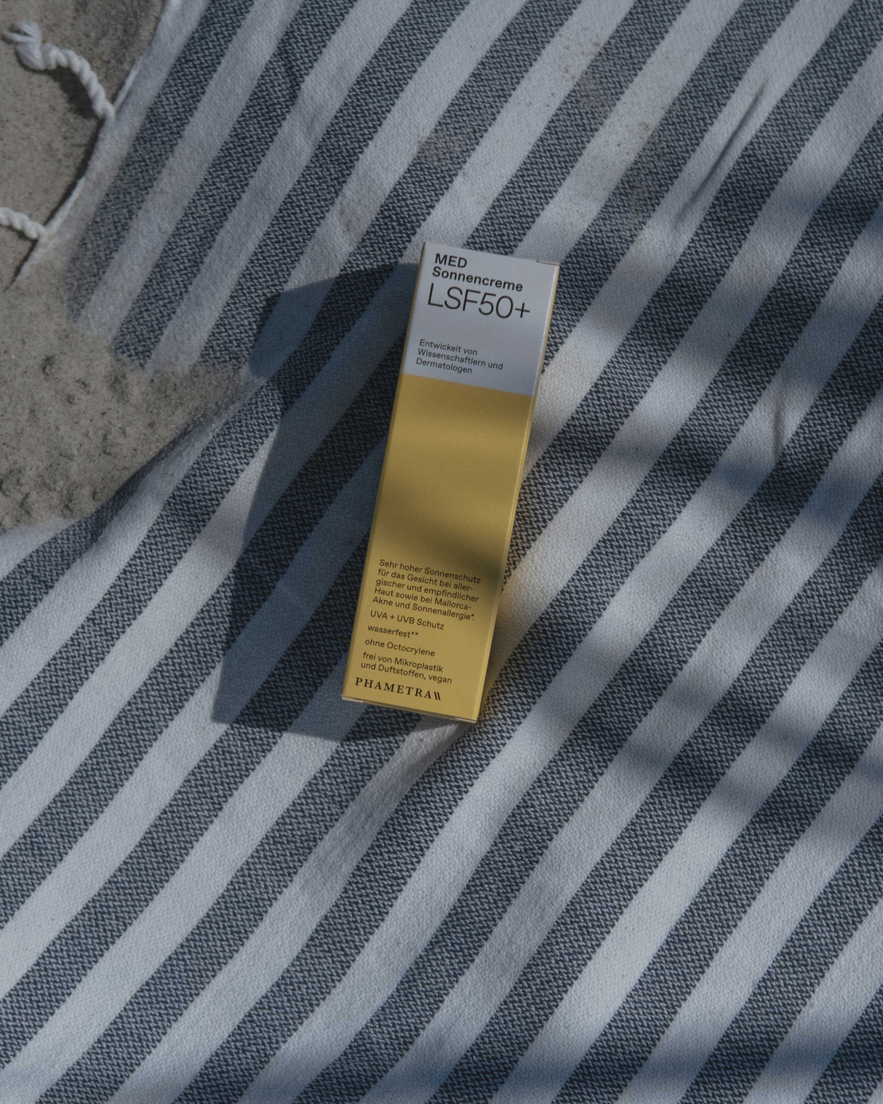 Phametra Cosmetics - Wholesale Sunscreen - MED sun cream SPF50+4