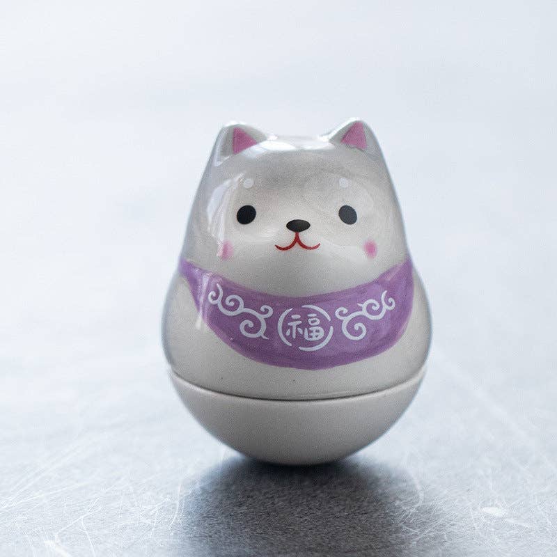 Gohobi （We cover U.S. import duties） - Wholesale Decorative Figurine - Gohobi Handmade Ceramic Shiba Inu Ornament Tumbler14