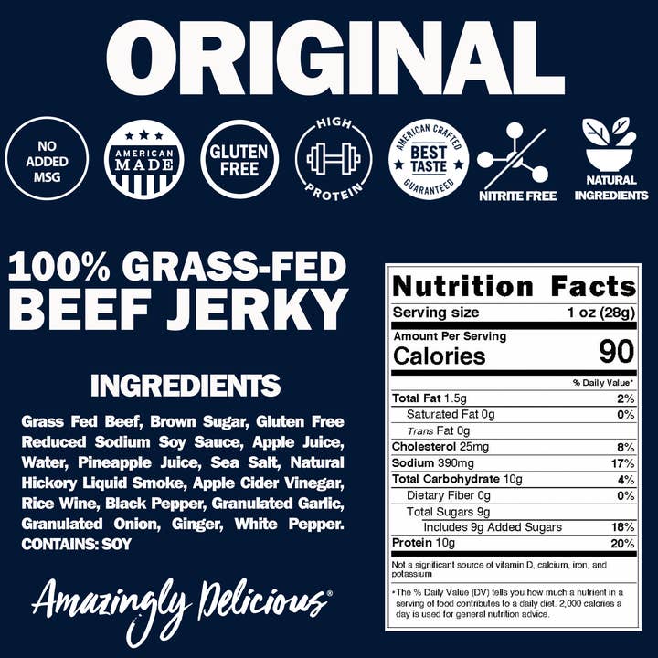 FIELD TRIP - Wholesale Jerky - Original Beef Jerky (2.2oz)3